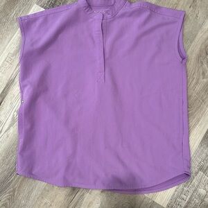 FIGS Lilac Dawn Rafaela™ - Oversized Scrub Top XXS